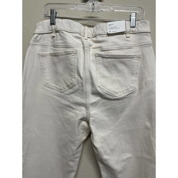 J.Jill Denim Natural Cotton Blend Stretch Modern Slim Bootcut Jeans Size 16R NEW - Picture 10 of 10